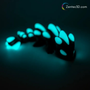 Mini Drag&oacute;n Fluorescente Articulado